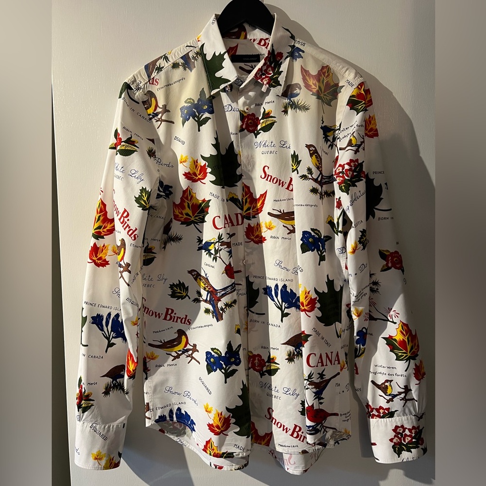 Dsquared2 button up dress shirt. Size 54 Euro - Picture 1 of 3